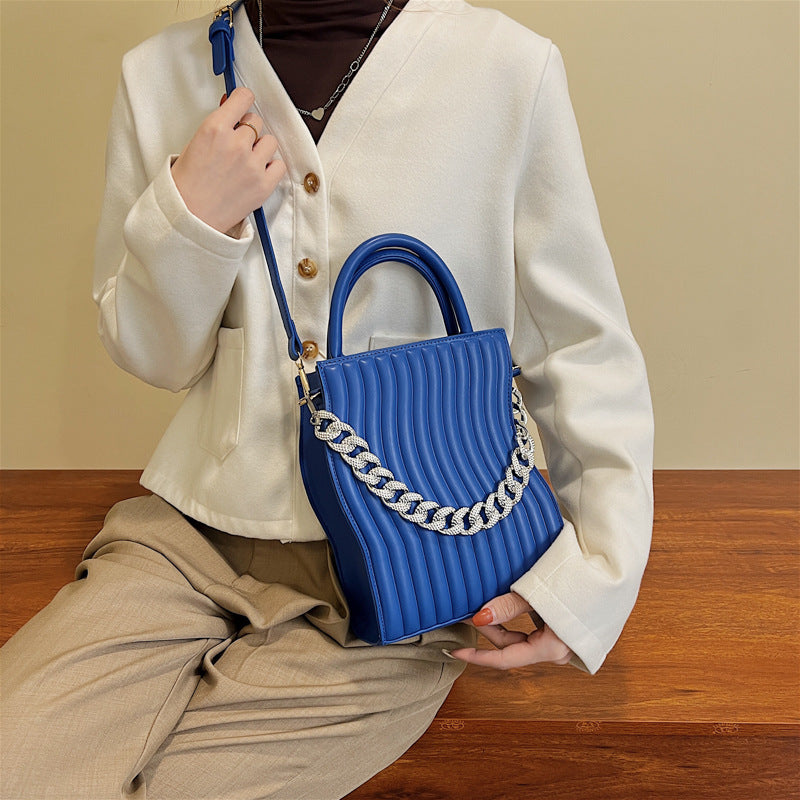 Women's Fashion New Chain S Type hand Bag