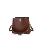 New Women's Fashion Top Layer Leather Hand-held Messenger crossbodyBag