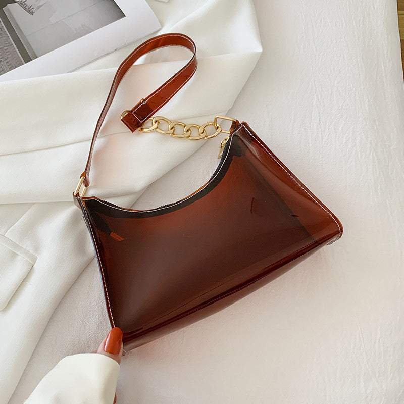 Creative Fashion Casual Ladies Transparent Visible Small Backpack