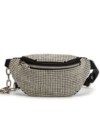 Sparkling Diamond Chain One Shoulder Crossbody Bag