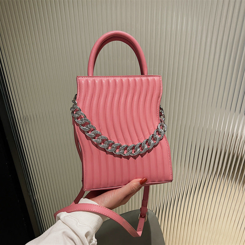 Women's Fashion New Chain S Type hand Bag