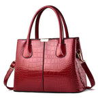 Stone Grain Simple Female Bag Large Capacity