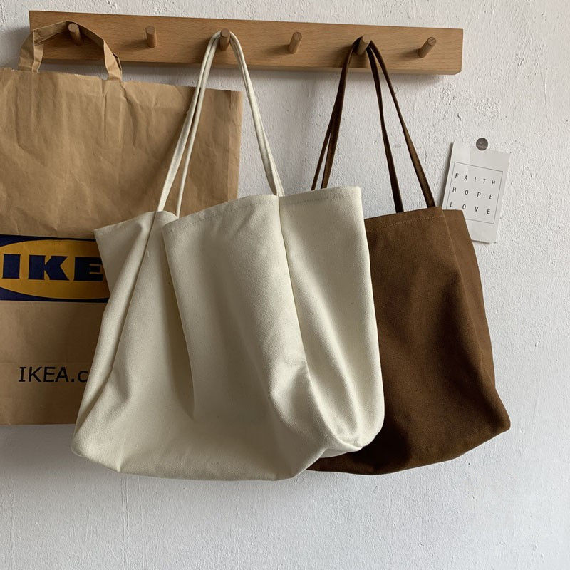 Canvas Bag Female shopping Shoulder Bag Portable