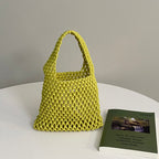 Handwoven Fashion Versatile Mesh Beach shoulder Bag