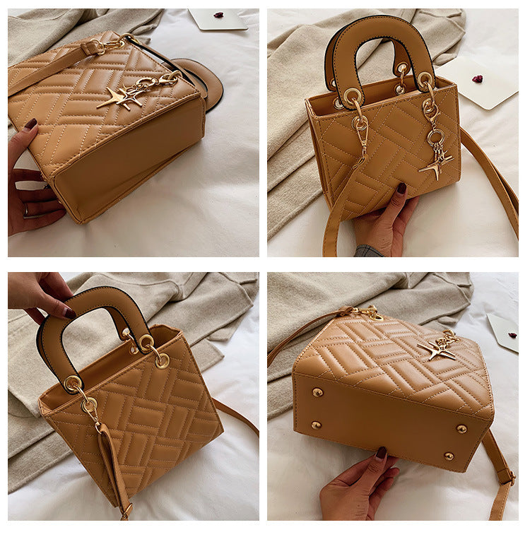 Women's New XINGX Pendant All-match Rhombus Shoulder Bag