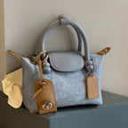 Fashion Portable Dumpling Texture Shoulder Messenger hand Bag For Women