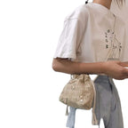 Lace Women's New Travel Vacation Beach bucket Bag
