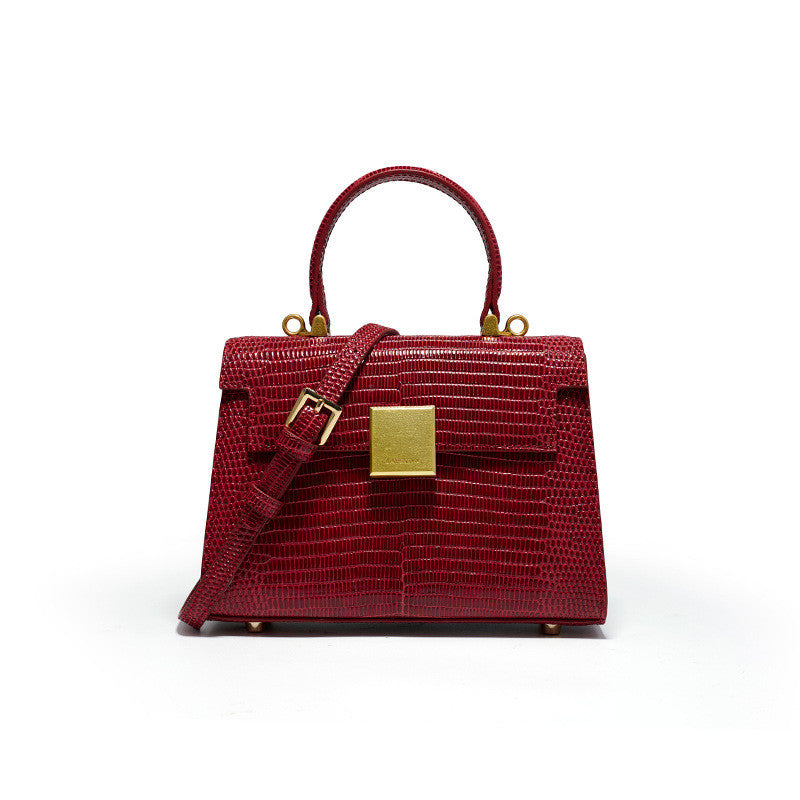 New Leather Niche Design Hand-held One-shoulder Messenger handBag