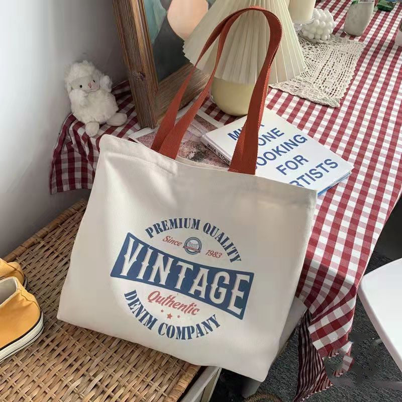 Women's Casual Large Capacity Canvas Shoulder shopping Bag