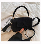 Women's New Popular Frosted One-shoulder crossbody Handbag