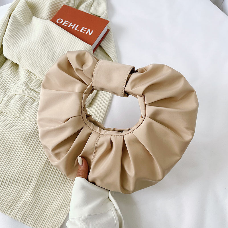 Women's Summer Fashion Pleated Bag Cloud hand Bag