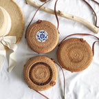 Vintage Versatile Crossbody Woven Casual Straw Bag