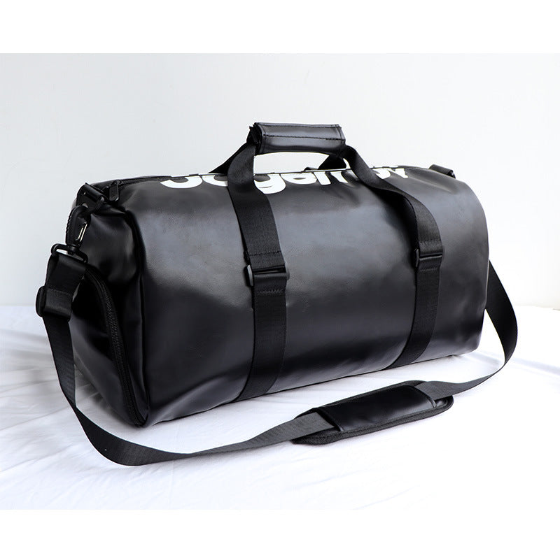 PU Leather duffle Bag Large Capacity Crossbody Sports