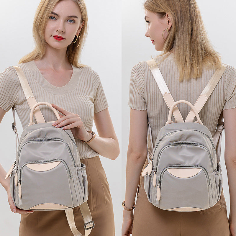 Oxford Cloth Backpack Easy-to-match Large Capacity