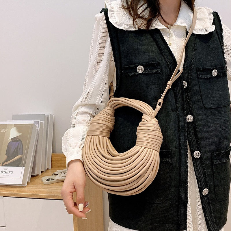 Fashionable New Women's One-shoulder Ramen handBag