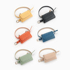 Plaid Leisure Decorative Chain Waist Bag