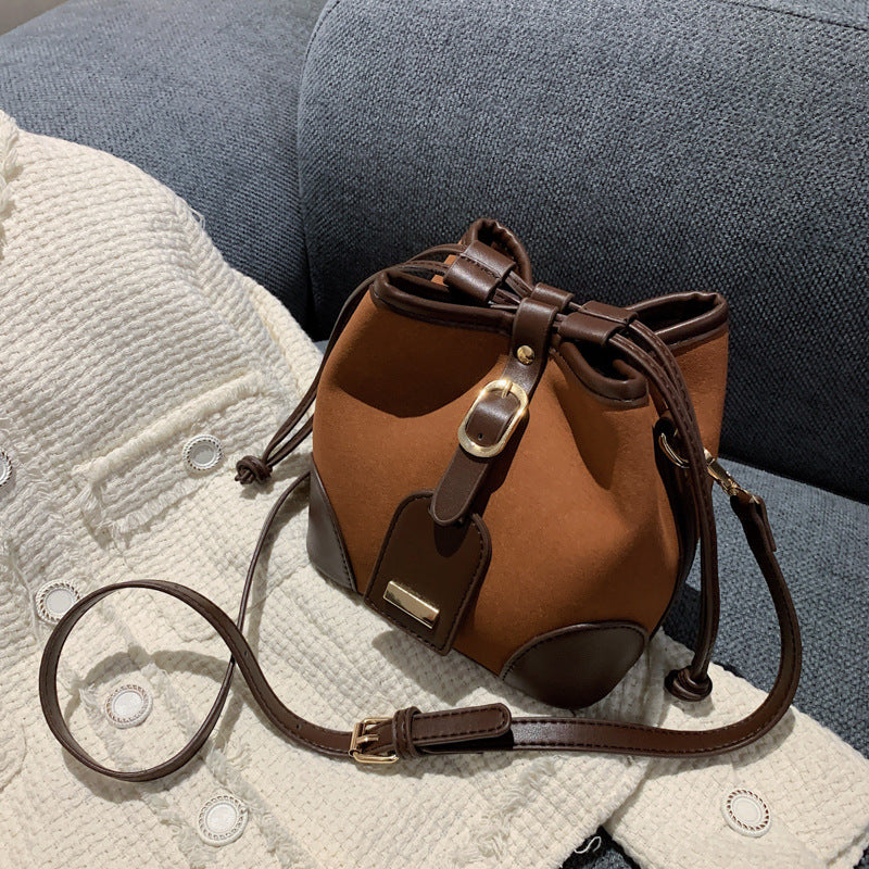 New Trendy Bucket bag PU Leather For Women Luxury Messenger Bag Hot Sale