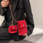Women's High-end Niche Messenger Nylon Bag