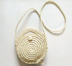 Handmade crossbody Woven Bag Summer Beach
