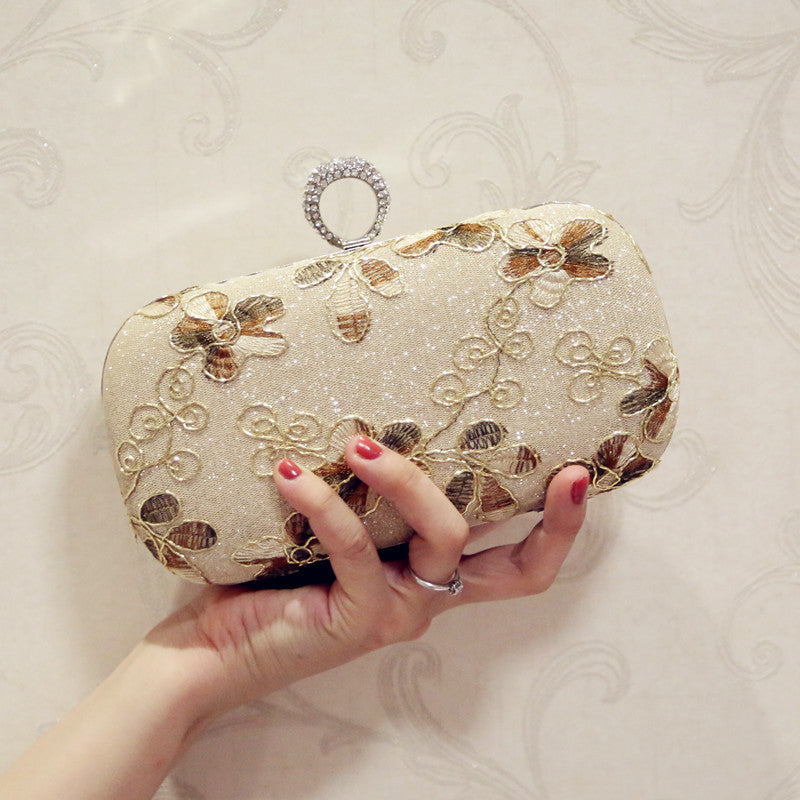 New Ring Hook Shoulder Less Handbag
