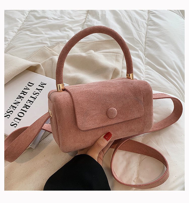 Women's New Popular Frosted One-shoulder crossbody Handbag