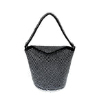 Cross-border New European And American Diamond Encrusted Dinner Bag