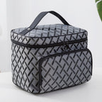 Oxford Cloth Cosmetic Bag Waterproof Large Capacity Portable