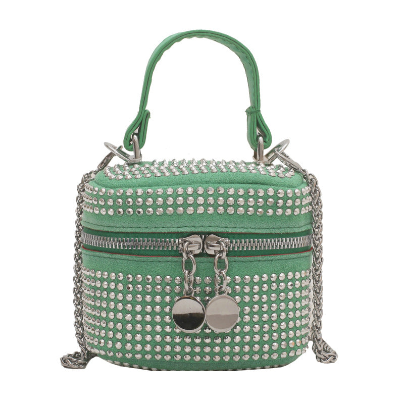 Retro All-match Box Hand Carry Casual Women's Bag