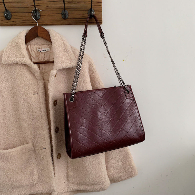 Large Capacity Versatile Shoulder Tote Bag