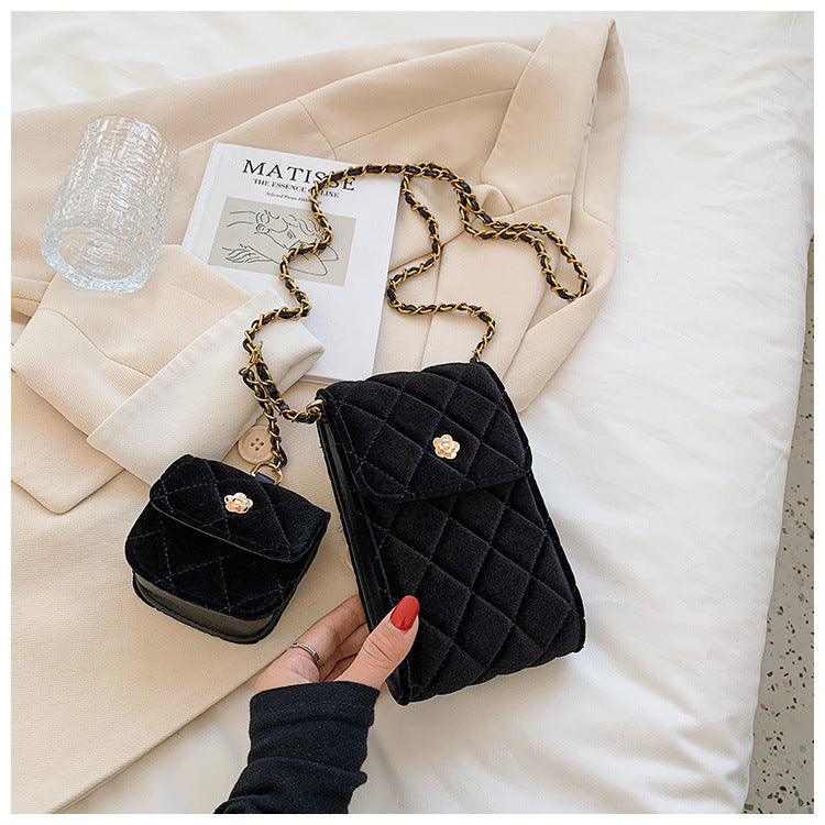 Women's High-end Niche Messenger Nylon Bag