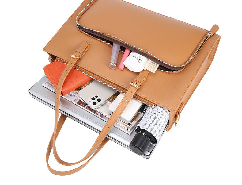 Women's Large Capacity Fashion Shoulder bag Portable Large Bag High Sense