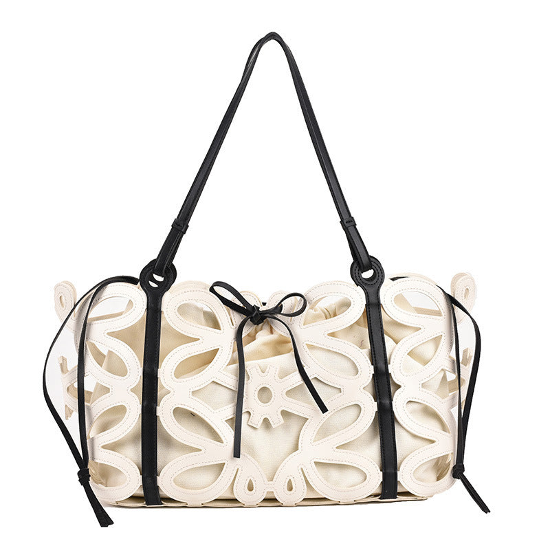 Hollow Design Ins Western Style One-shoulder Portable shoulder Bag
