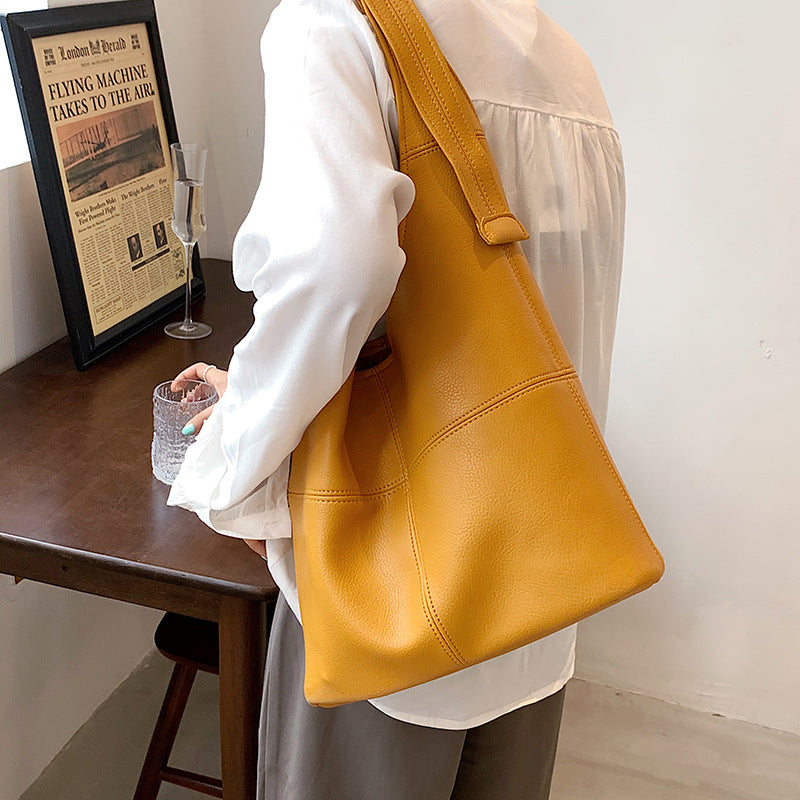 Fashion Female Bag All-match Shoulder Bag Student Soft Surface Bag