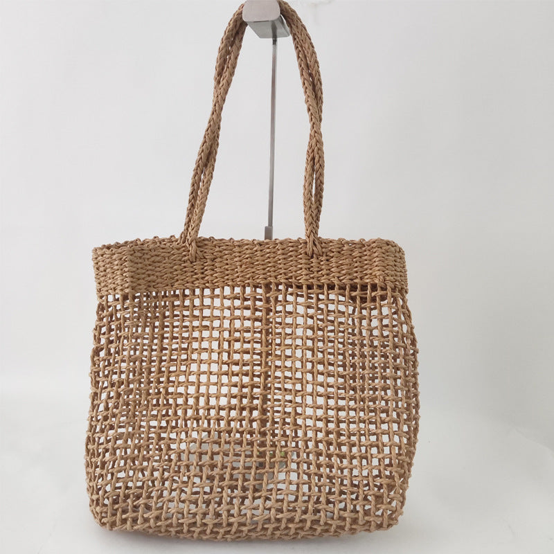 Casual Handbag Ladies  Braided Straw Shoulder Bag