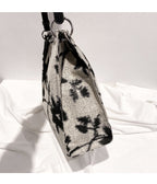 Black-and-white Big Bag shoulder bag Large Capacity