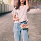 New Hand-stitched Diy Material One-crossbody Daisy Bag