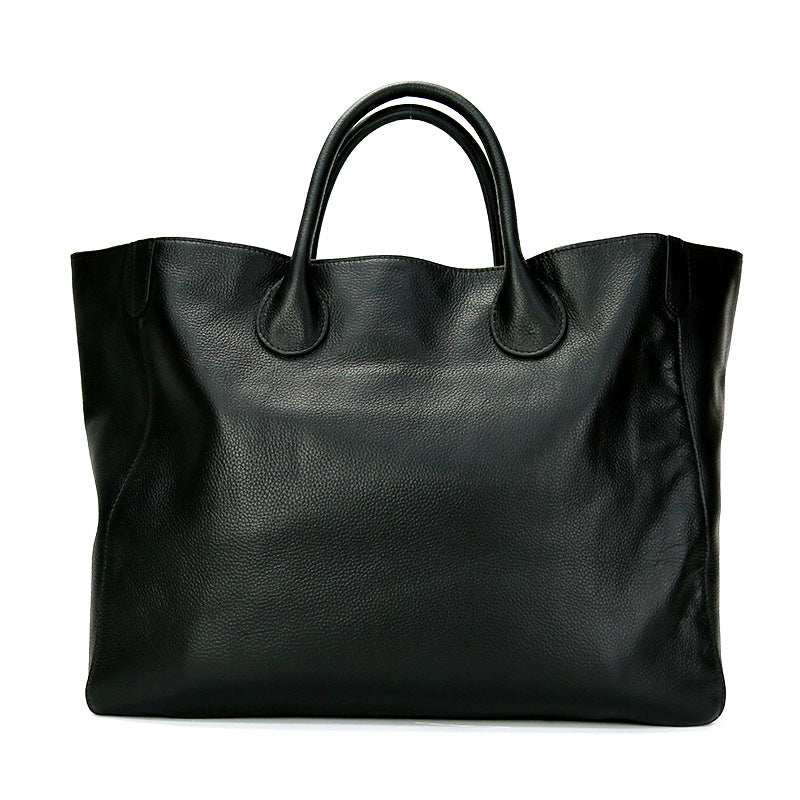 Top Layer Leather Hand-held Fashionable Ladies hand Bag