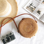 Vintage Versatile Crossbody Woven Casual Straw Bag