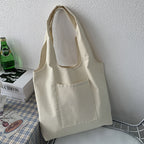 All-match One-shoulder Tote Bag For Students