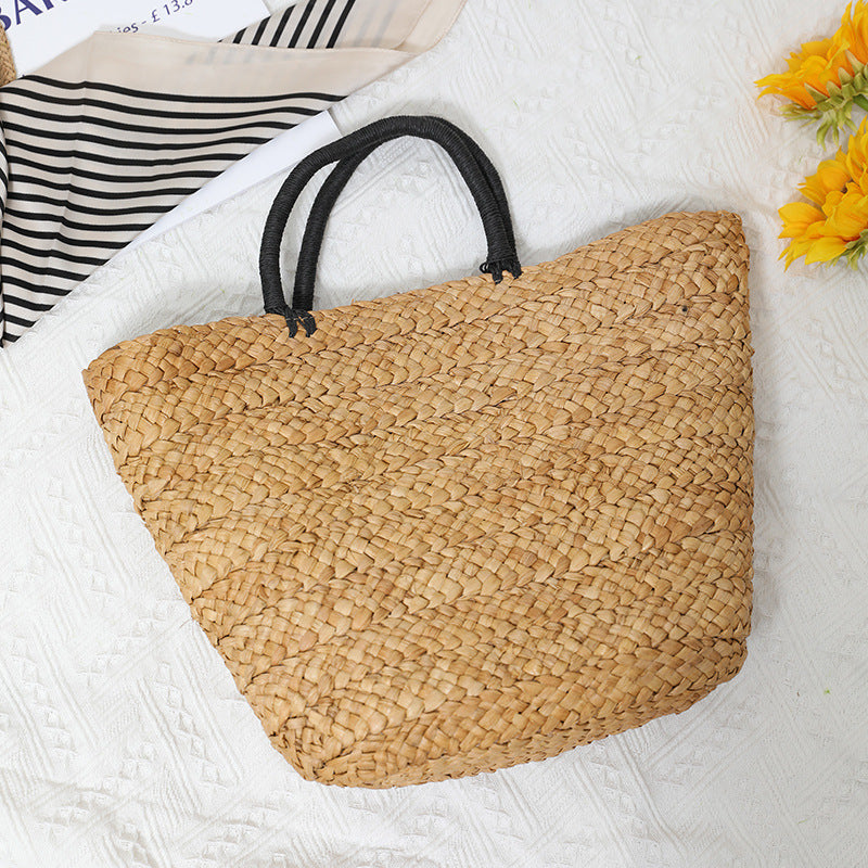 Women's Large Capacity Straw Bag All Match Simple Portable