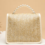 Vintage Tote Straw Bag Fashion Crossbody