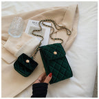 Women's High-end Niche Messenger Nylon Bag