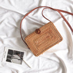 Vintage Versatile Crossbody Woven Casual Straw Bag