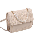 Pearl Shoulder Fashion Crossbody Bag