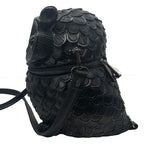Fashion Embossed Animal Shoulder Handbag Stereo