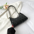 Women's New Fashionable Patent Leather Rhombus Shoulder Bag