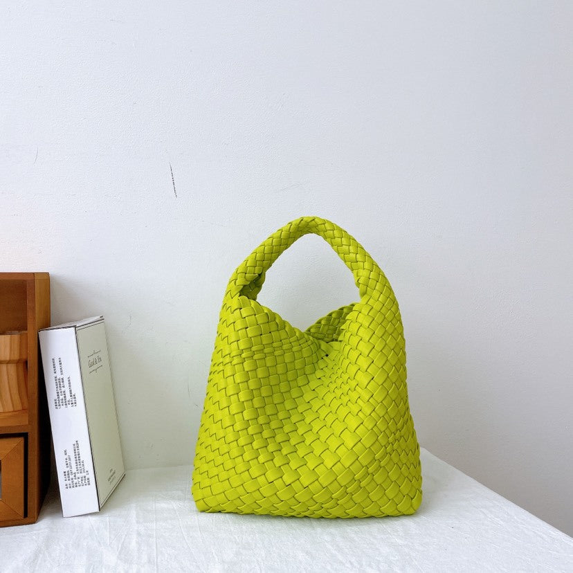 Woven Large Capacity Versatile Tote Shoulder Bag