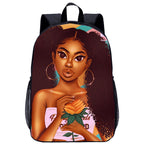 Girl Student School Bag Child