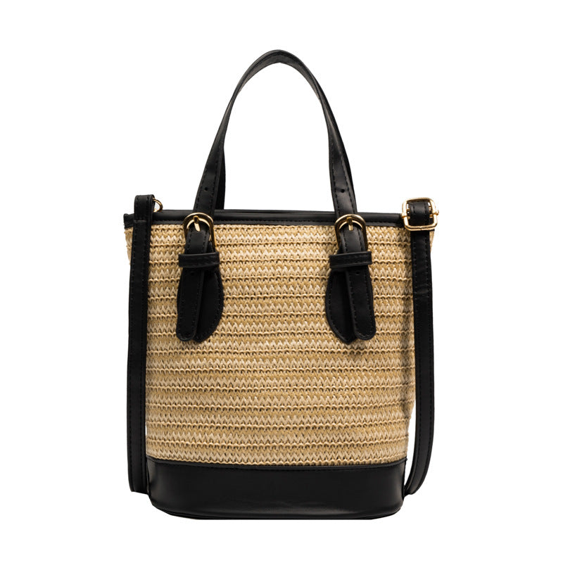Straddle Handbag Online Celebrity Simple Woman bucket bag