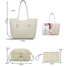 Fashion Polka Dot Four-piece Mother-in-law Bag With Tassel shoulder bag